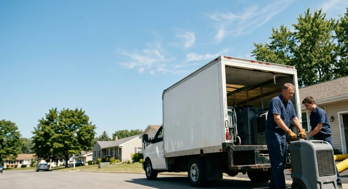 Water Damage Cleanup in Leavenworth, IN near me